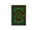 New Tool Cut Work Antique Triangle Shape Leather Journal Notebook 120 Pages Blank Unlined Paper